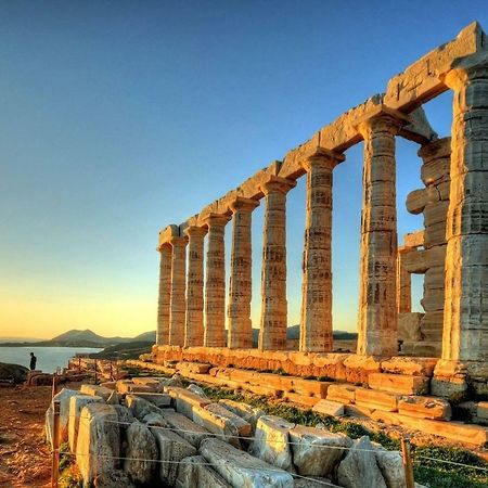 Sandra'S Sea View At Sounio Szúnio Kültér fotó