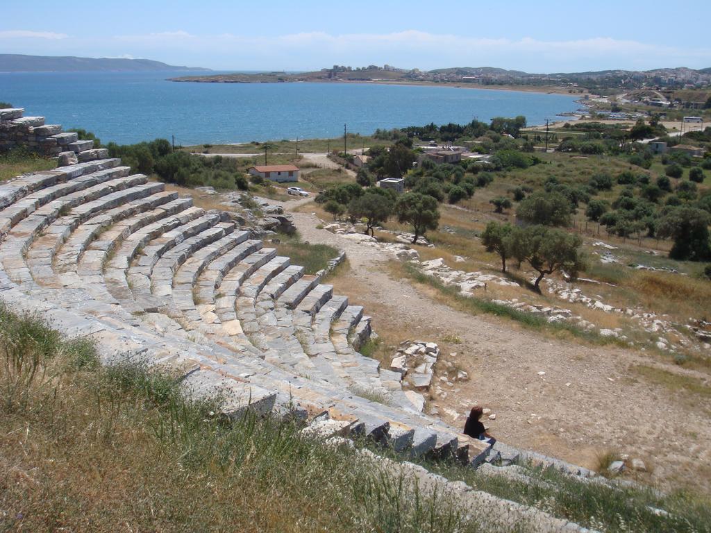 Sandra'S Sea View At Sounio Szúnio Kültér fotó